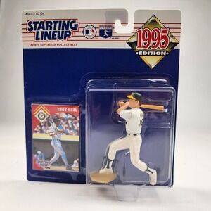 1995 Starting‎ Lineup Troy Neel Baseball Figure Oakland Athletics NIB